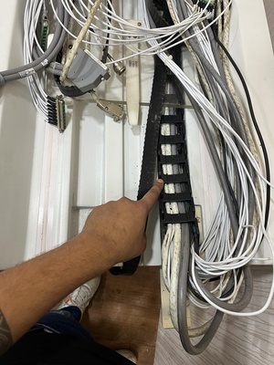 New  Track assembly cable holding belt 